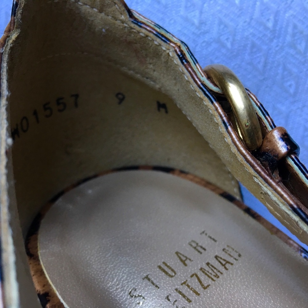 Stuart Weitzman animal print heels 🎉 HP 10/20/19 - Picture 5 of 8